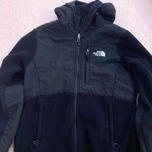 Black womens north face jacket